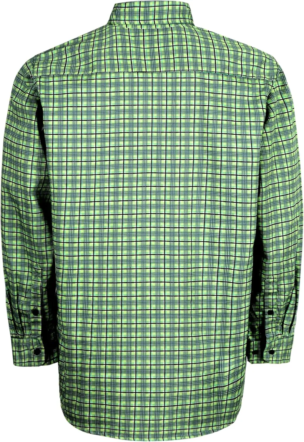 BOCOMAL FR Shirts Flame Resistant NFPA2112/CAT2 6.5oz Light Weight Printed Fire Retardant Plaid Shirt