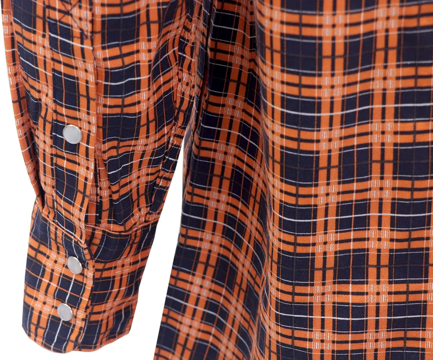 BOCOMAL FR Shirts Flame Resistant NFPA2112/CAT2 6.5oz Light Weight Printed Fire Retardant Plaid Shirt
