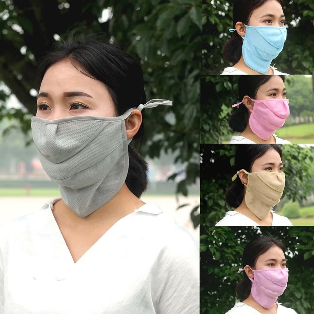 Breathable Uv Protection Breathable Face Mask Cover for Outdoor Running Cycling Hiking