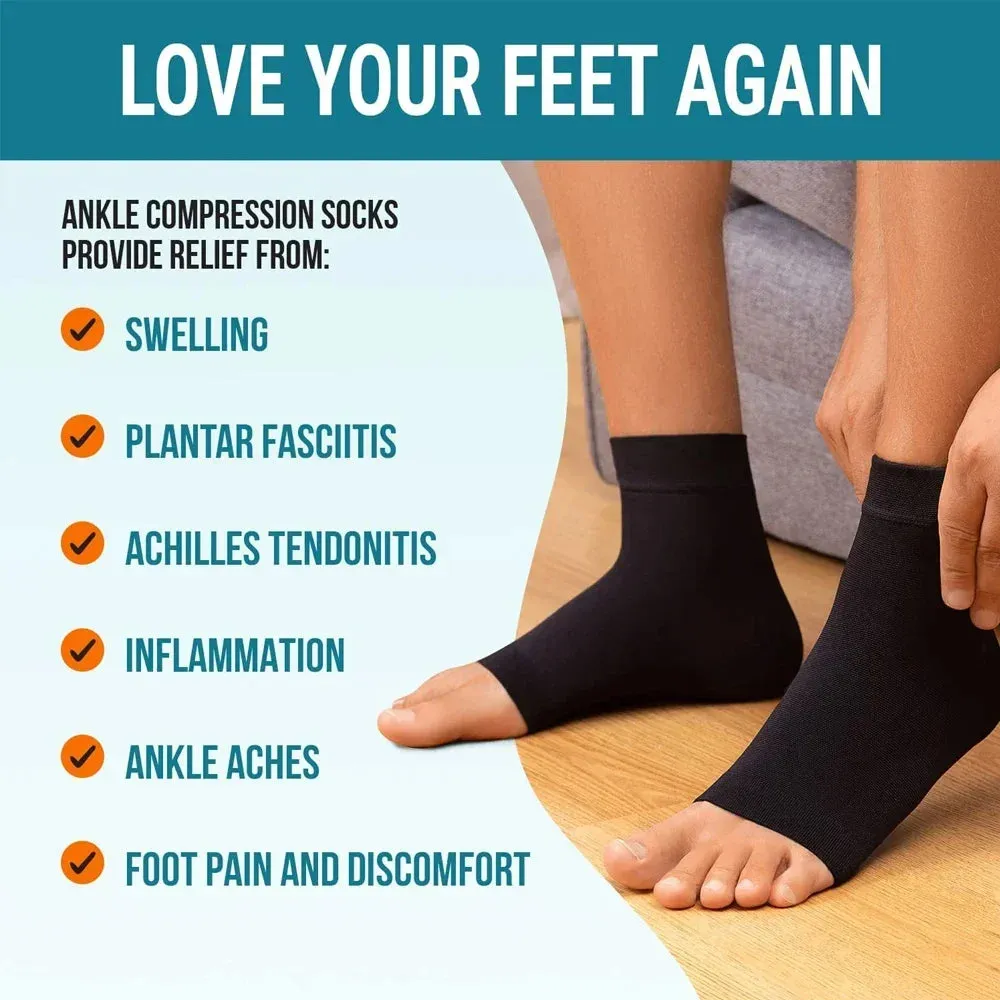 Compression Ankle Support for Sports & Recovery