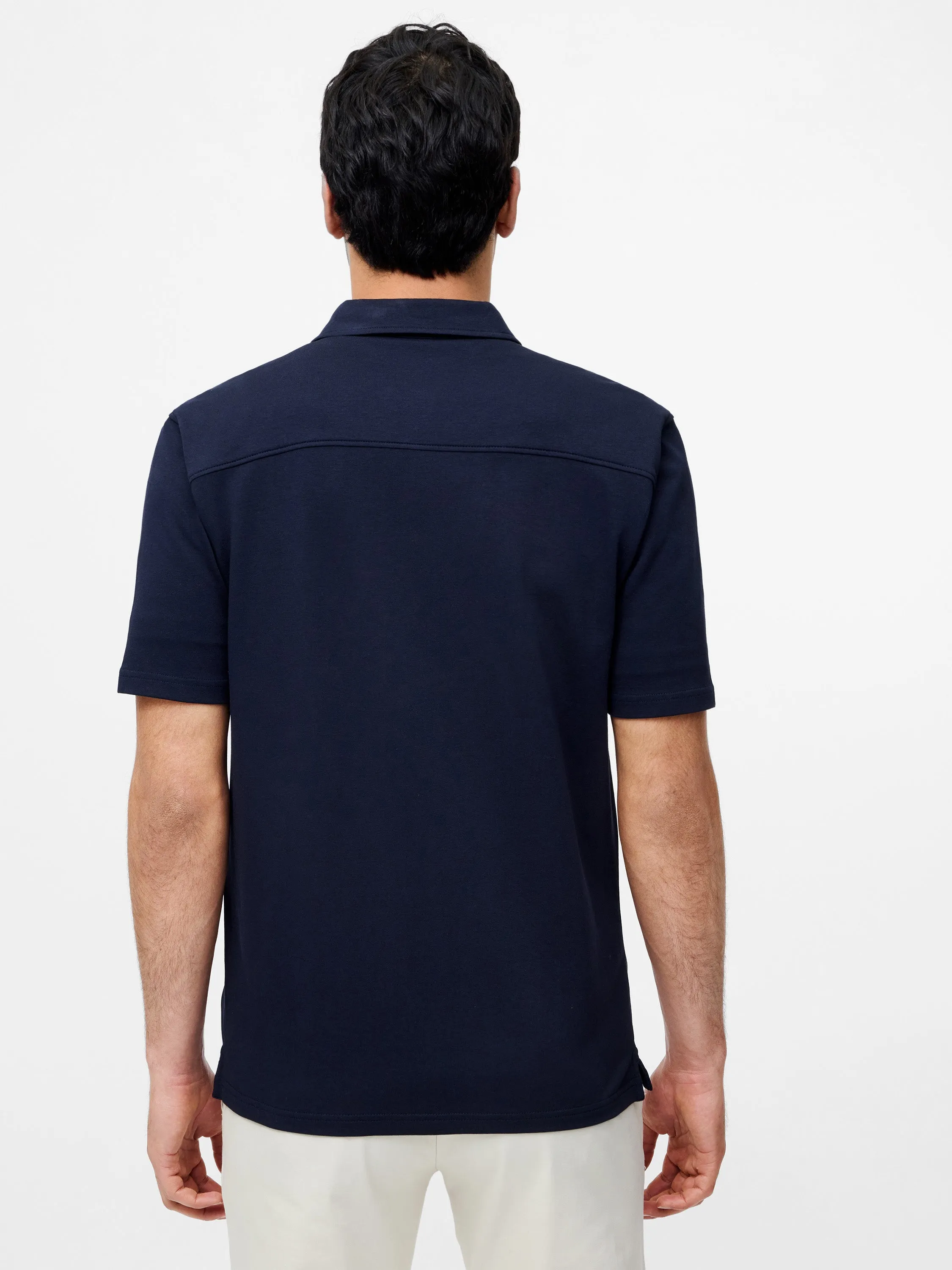 French Terry Short Sleeve Shirt