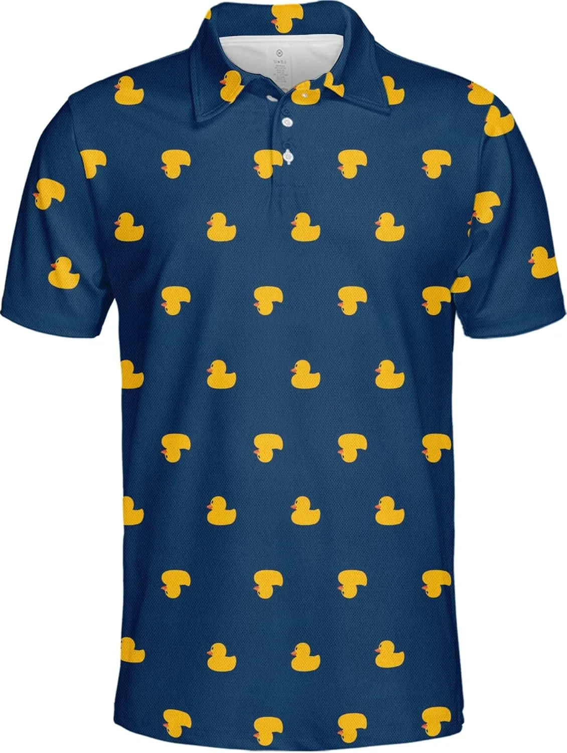 Golf Shirts for Men Funny Golf Shirts for Men Crazy Golf Polos Golf Gifts Casual Light Fashion Print Polo for Men