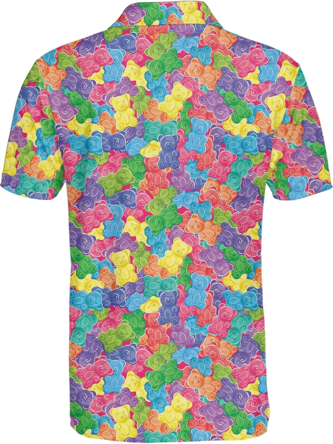 Golf Shirts for Men Funny Golf Shirts for Men Crazy Golf Polos Golf Gifts Casual Light Fashion Print Polo for Men