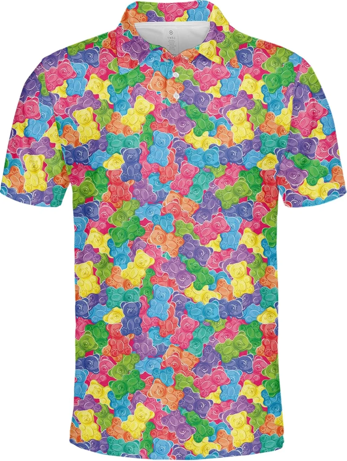 Golf Shirts for Men Funny Golf Shirts for Men Crazy Golf Polos Golf Gifts Casual Light Fashion Print Polo for Men