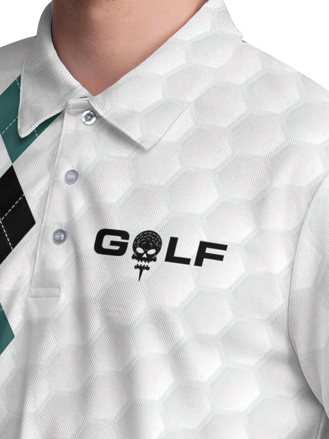 Golf Shirts for Men Funny Golf Shirts for Men Crazy Golf Polos Golf Gifts Casual Light Fashion Print Polo for Men