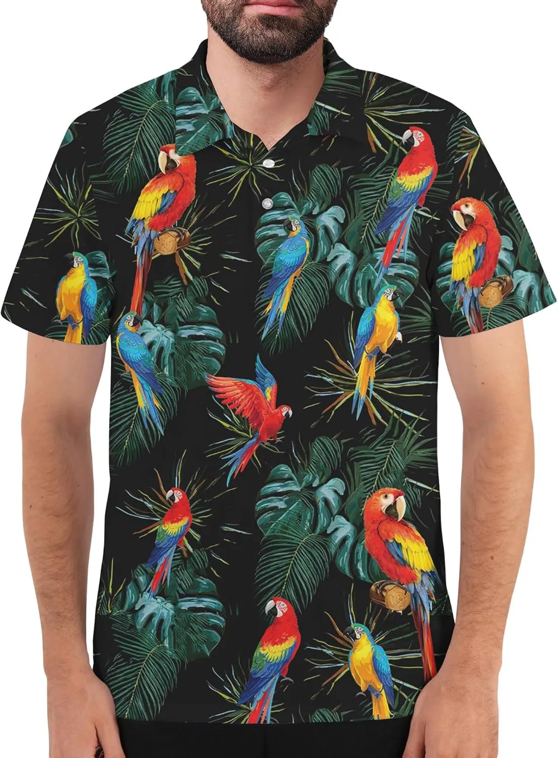 Golf Shirts for Men Funny Golf Shirts for Men Crazy Golf Polos Golf Gifts Casual Light Fashion Print Polo for Men