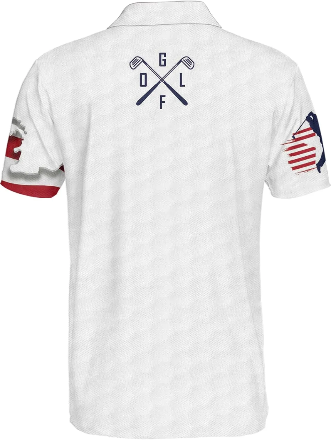 Golf Shirts for Men Funny Golf Shirts for Men Crazy Golf Polos Golf Gifts Casual Light Fashion Print Polo for Men