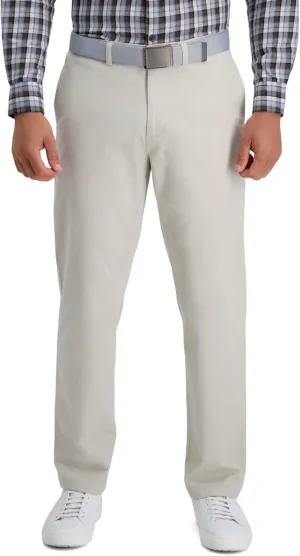 Haggar Men's Comfort Straight Fit Twill Casual Pant