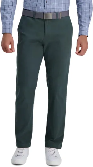 Haggar Men's Comfort Straight Fit Twill Casual Pant