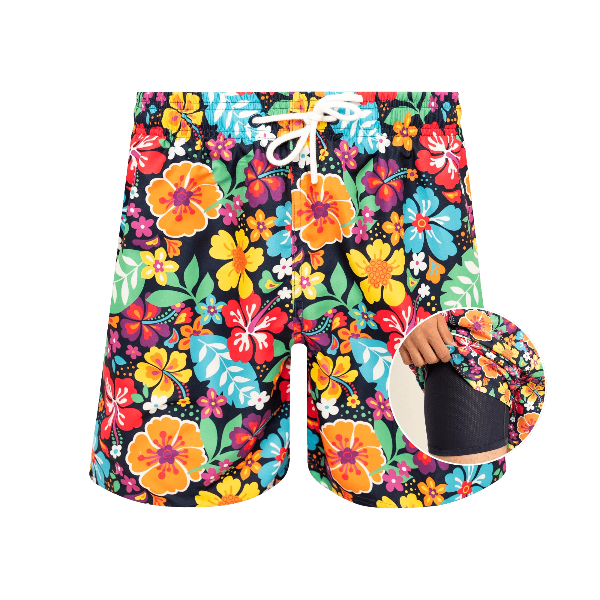 Hawaii - Compression Swim Shorts & Quick Dry Towel Bundle