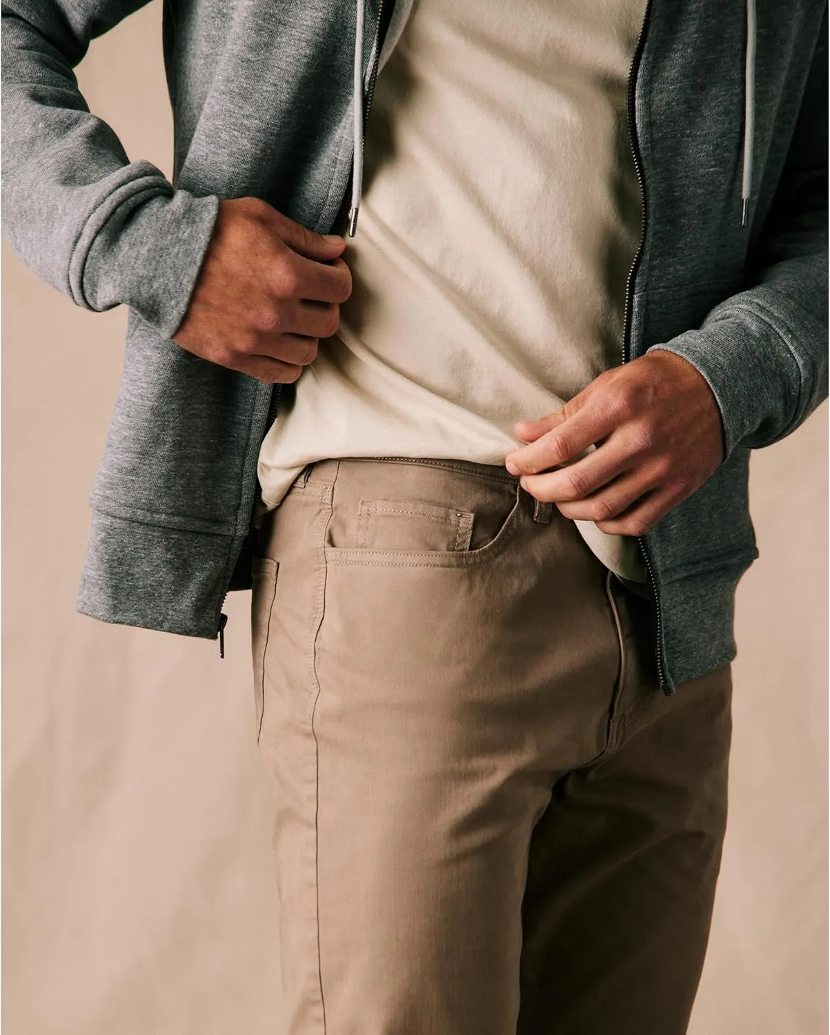 Huckberry Flint and Tinder Men's 365 Pant, Stretch Comfort, 5-Pocket Mens Pant