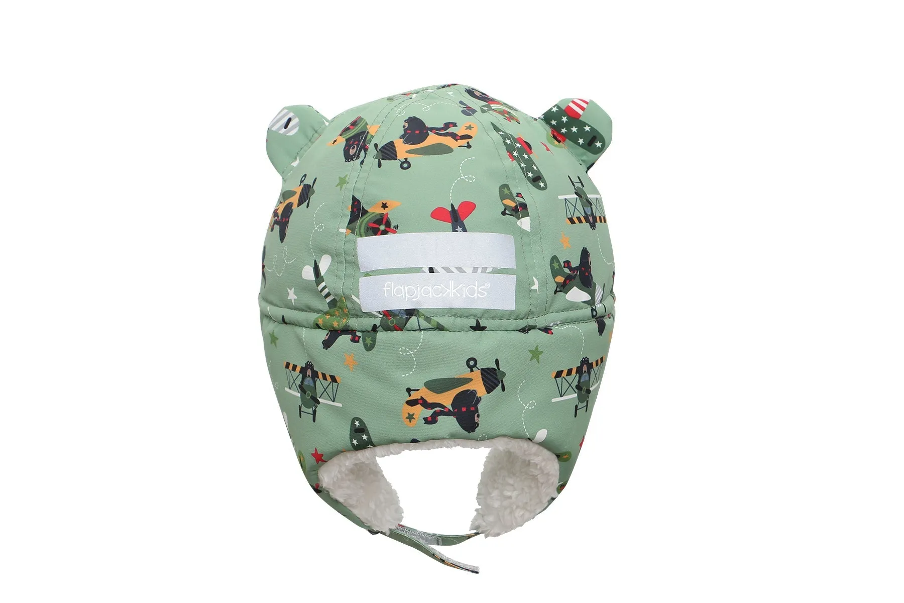 Kids & Baby Water Repellent Trapper Hat - Black Bear