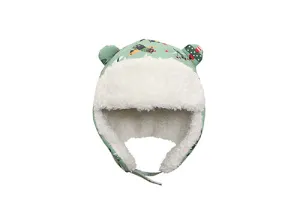 Kids & Baby Water Repellent Trapper Hat - Black Bear