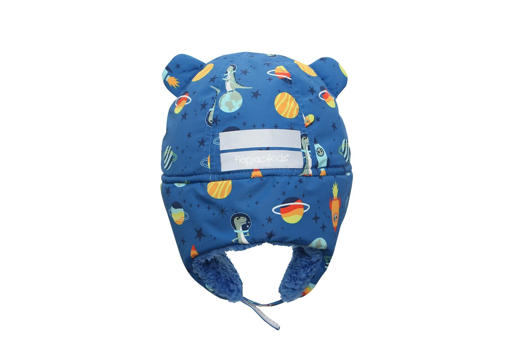 Kids & Baby Water Repellent Trapper Hat - Dinosaur