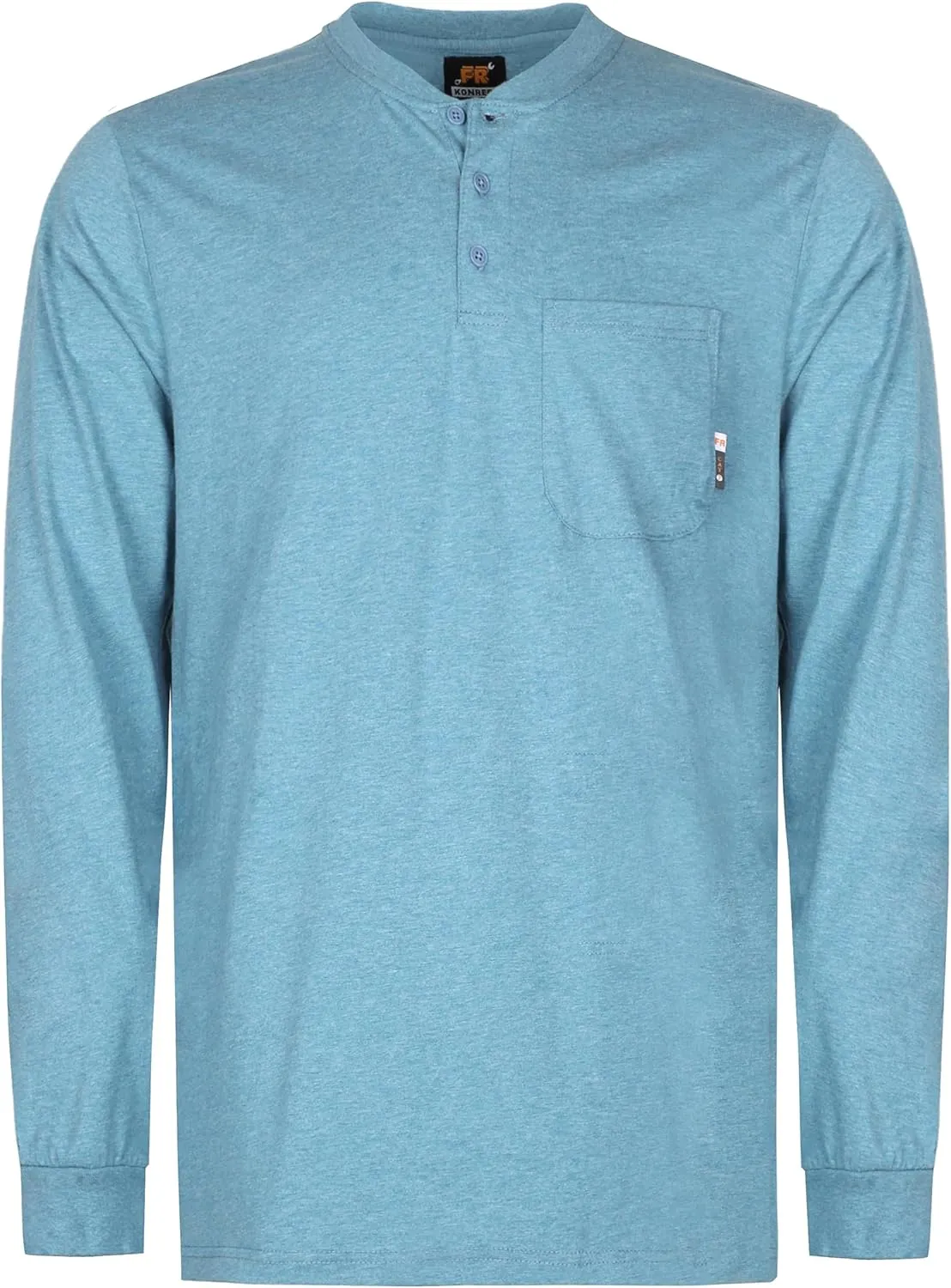 KONRECO FR Shirts for Summer Flame Resistant Shirt 5.5oz Light Weight&7oz CAT2 Henley Shirts