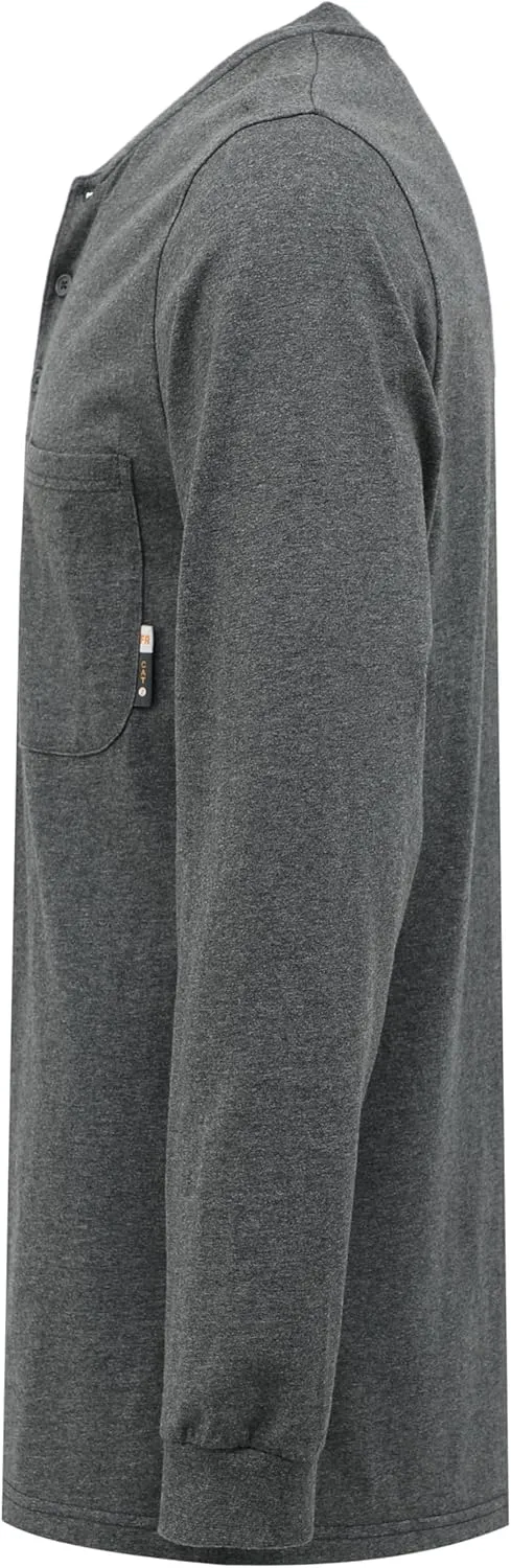 KONRECO FR Shirts for Summer Flame Resistant Shirt 5.5oz Light Weight&7oz CAT2 Henley Shirts