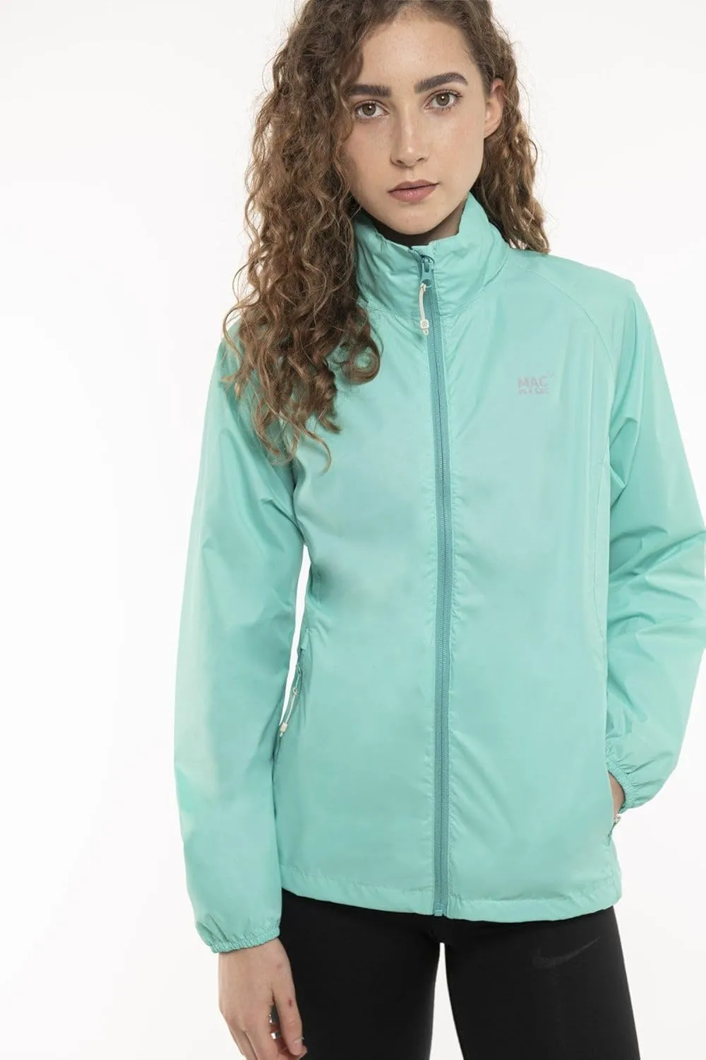 Mac in a Sac Women's Packable Rain Jacket - Origin - Lightweight Waterproof and Breathable Raincoat with Hood