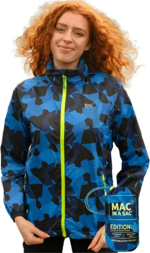 Mac in a Sac Women's Packable Rain Jacket - Origin - Lightweight Waterproof and Breathable Raincoat with Hood