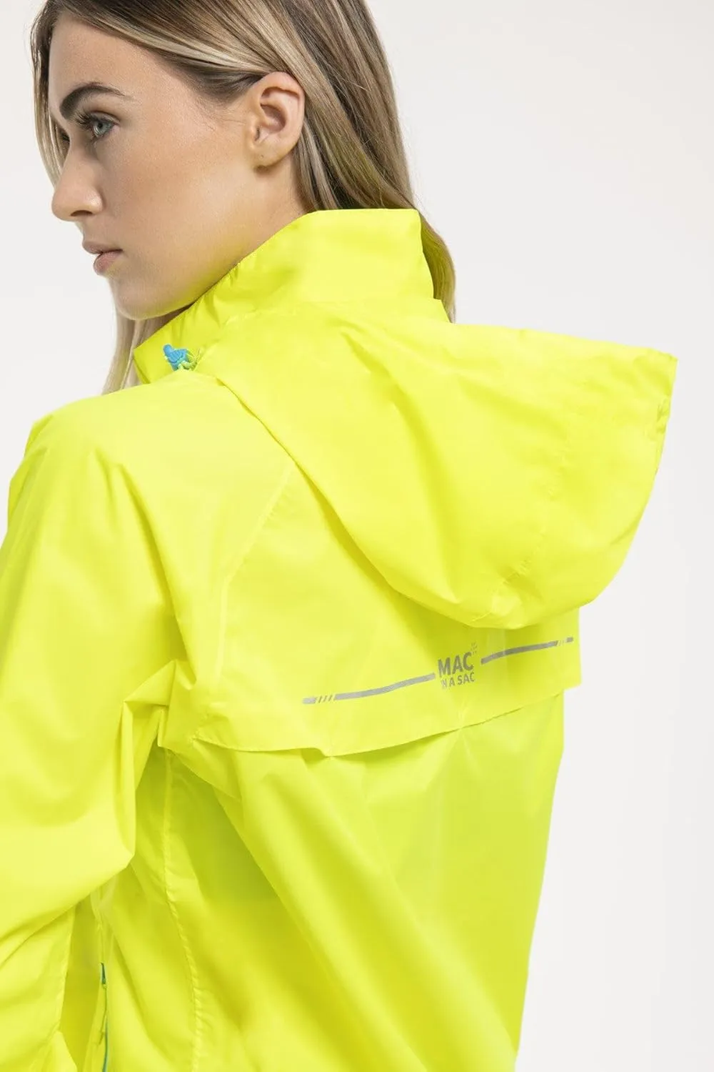 Mac in a Sac Women's Packable Rain Jacket - Origin - Lightweight Waterproof and Breathable Raincoat with Hood
