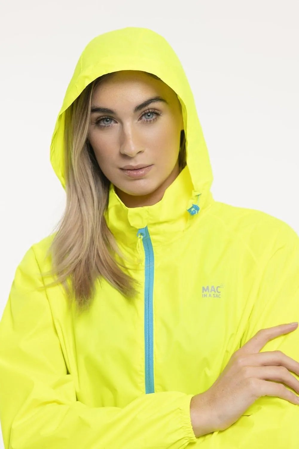 Mac in a Sac Women's Packable Rain Jacket - Origin - Lightweight Waterproof and Breathable Raincoat with Hood