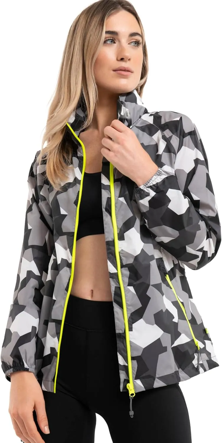 Mac in a Sac Women's Packable Rain Jacket - Origin - Lightweight Waterproof and Breathable Raincoat with Hood