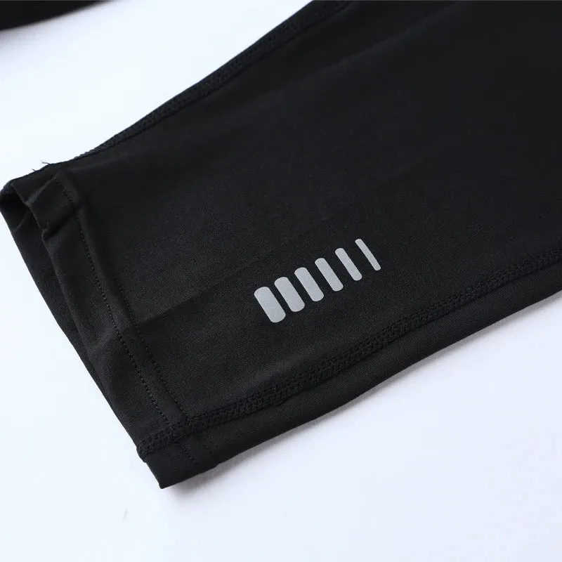 Men's 2-in-1 Compression Running Pants with Zipper Pocket