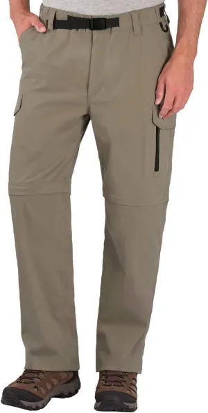 Mens Convertible Lightweight Comfort Stretch Cargo Pants or Shorts