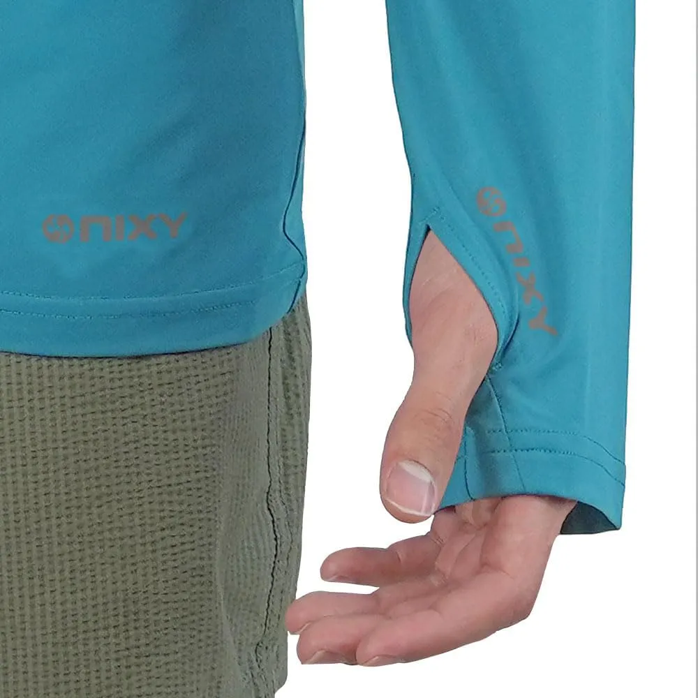 NIXY Men's Long Sleeve Shirt Rash Guard - UPF50  Sun Protection, Quick Dry, Super Light and Soft