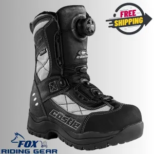 OPEN BOX - Castle X Womens Size 10 Charge Atop Boots Black