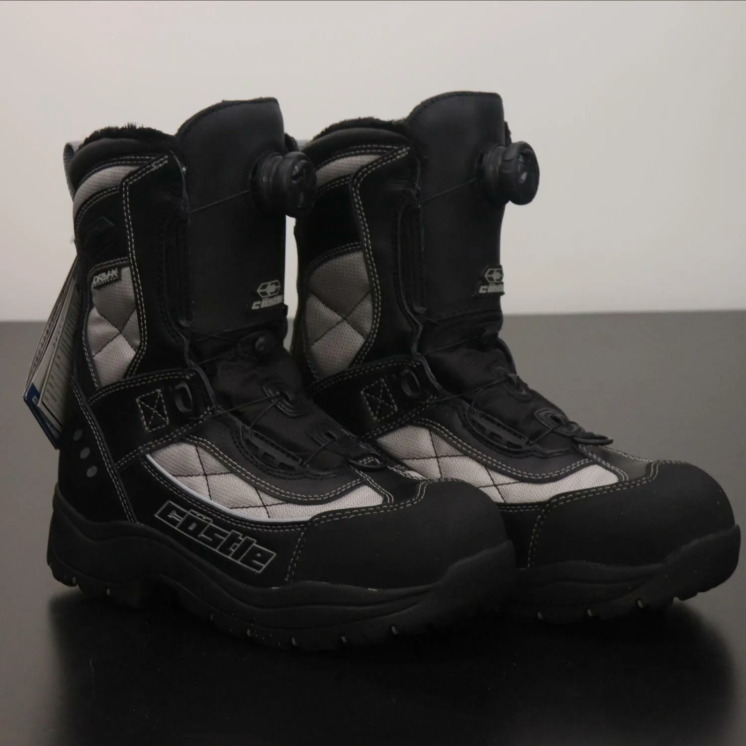 OPEN BOX - Castle X Womens Size 10 Charge Atop Boots Black