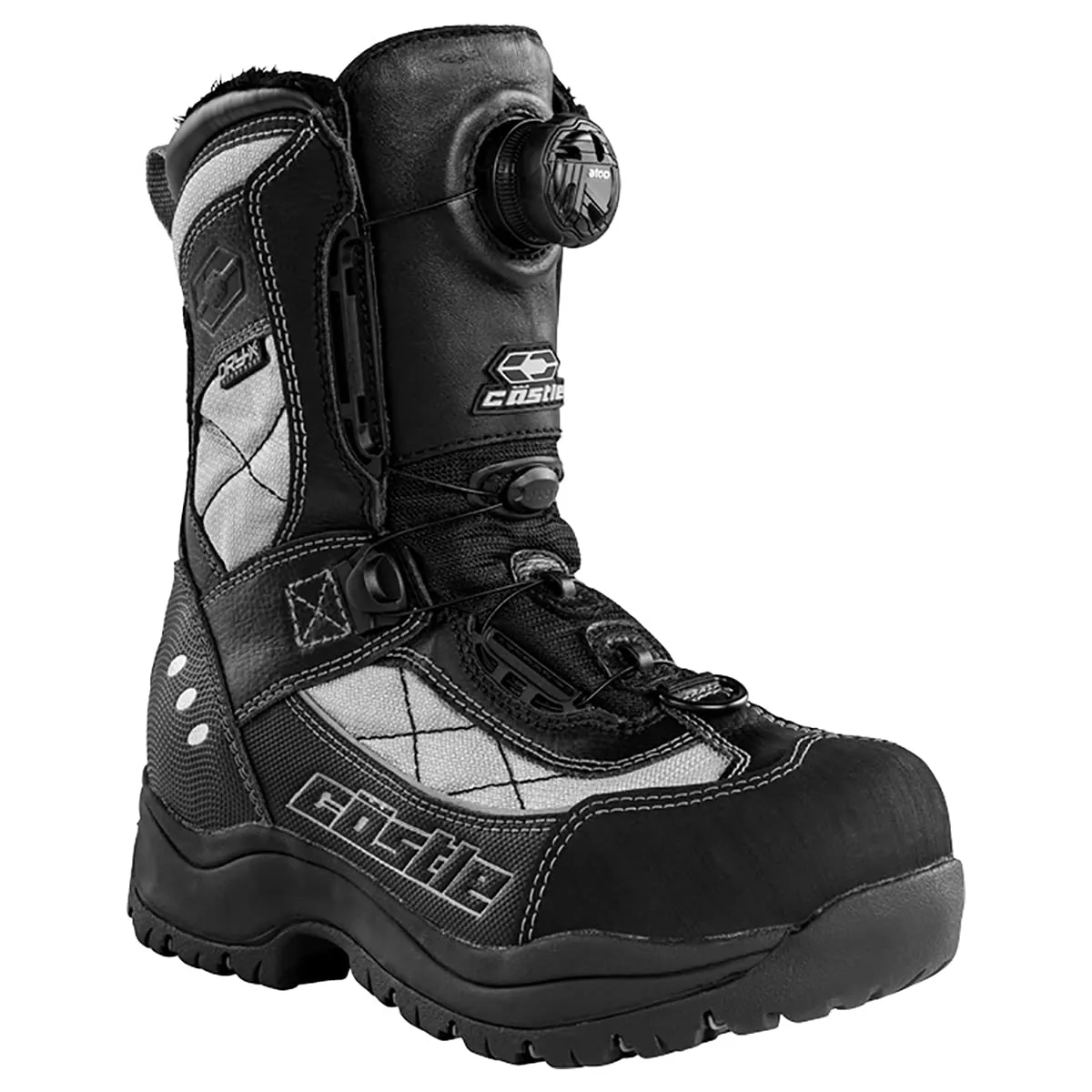 OPEN BOX - Castle X Womens Size 10 Charge Atop Boots Black