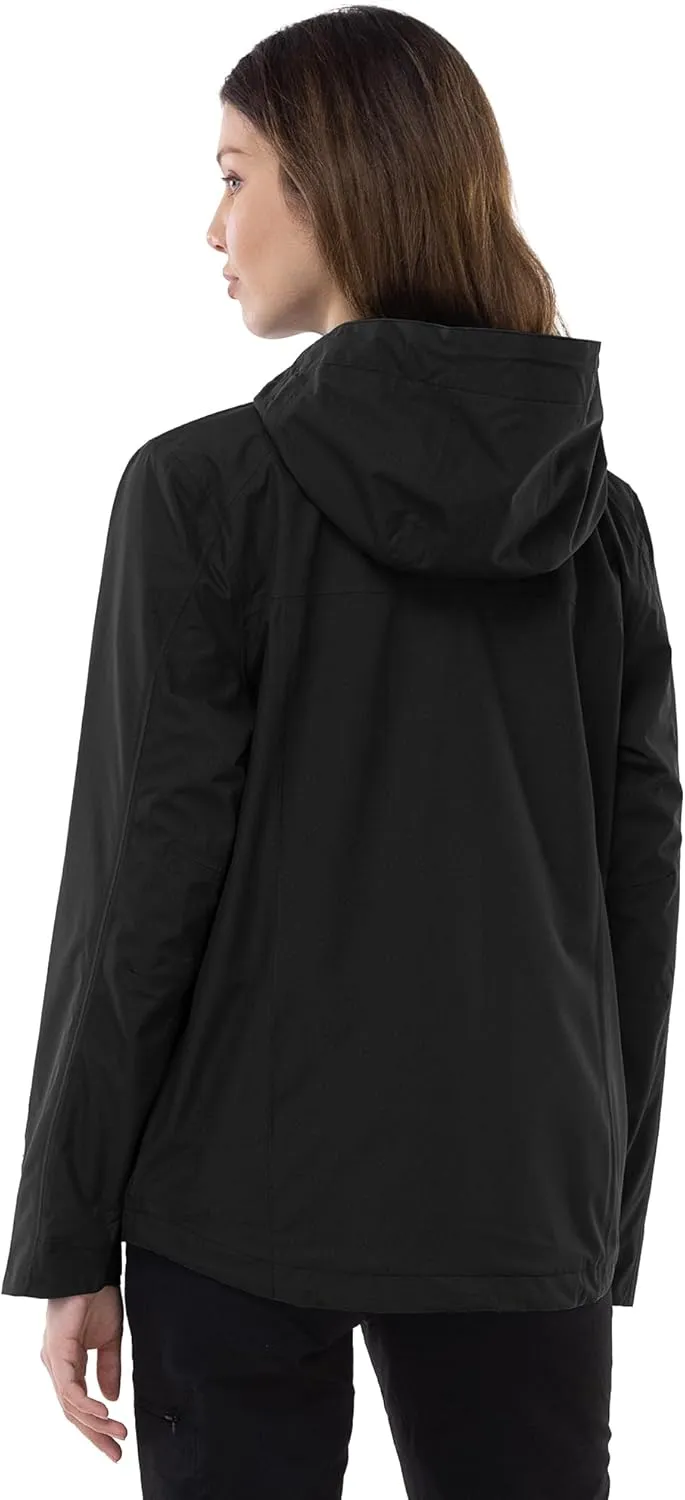Outdoor Ventures Packable Rain Jacket Women Lightweight Waterproof Raincoat with Hood Cycling Bike Jacket