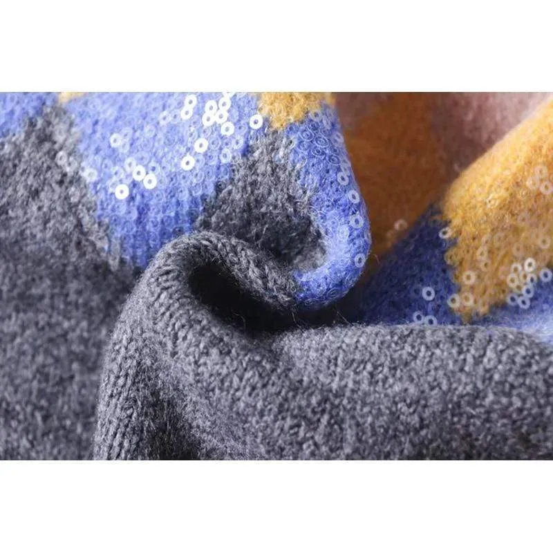 SEQUINED WOMEN SWEATER