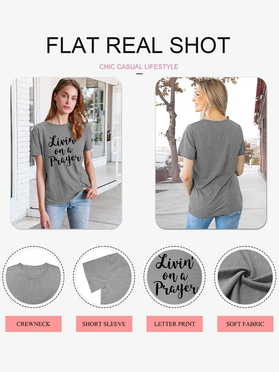 Women Christian Shirt Vintage Not Perfect Just Forgiven T Shirt Short Sleeve Tops