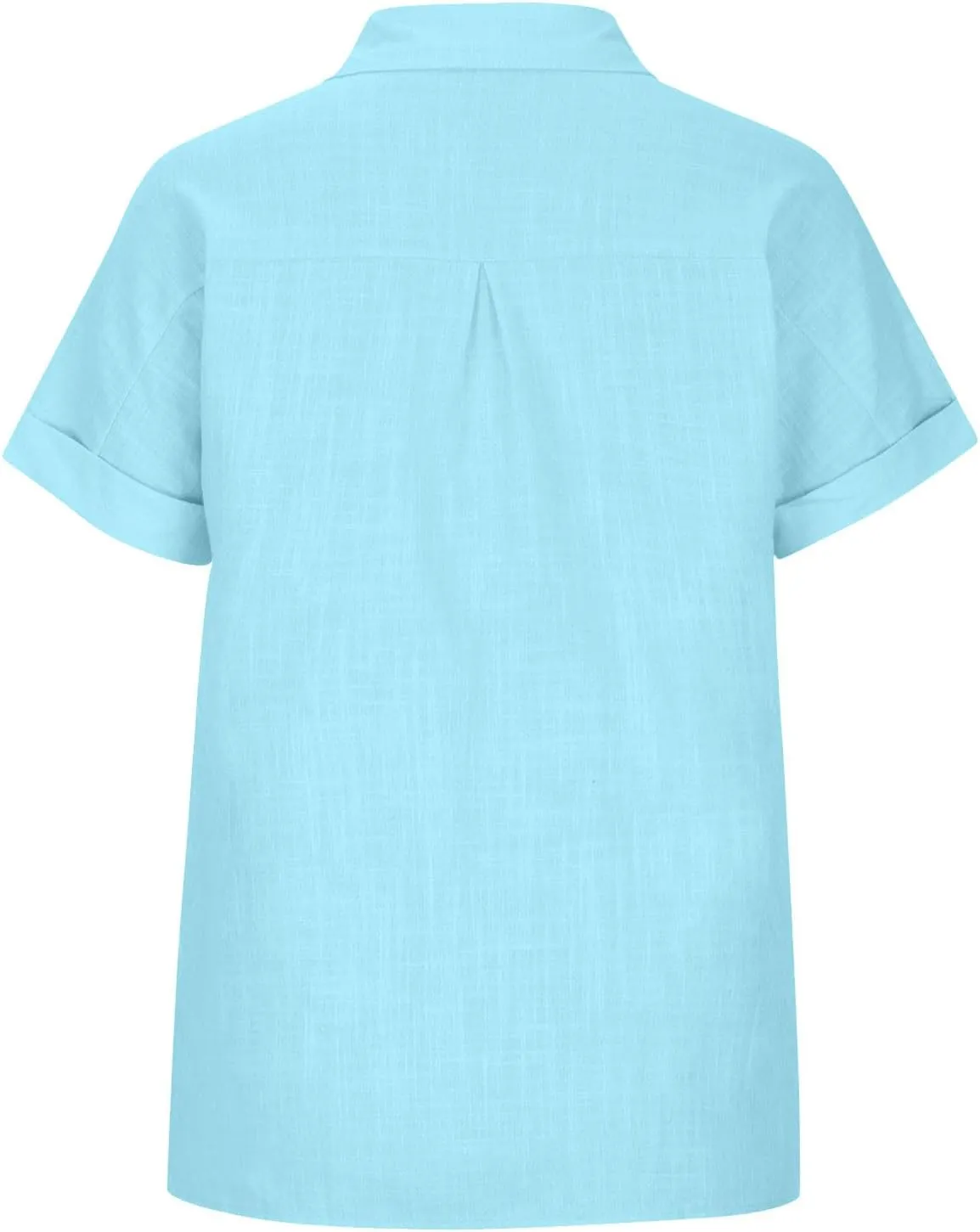 Womens Short Sleeve Tops Button Down V Neck Shirts Casual Trendy Going Out Basic Tees Womens Summer Tops