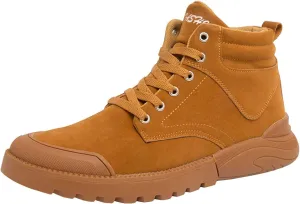 Work Boots for Men Slip On Hiking Sneakers Warm Booties Women Working Shoes Non Steel Toe Waterproof Work Shoes Non-Slip Hike Grounded Footwear