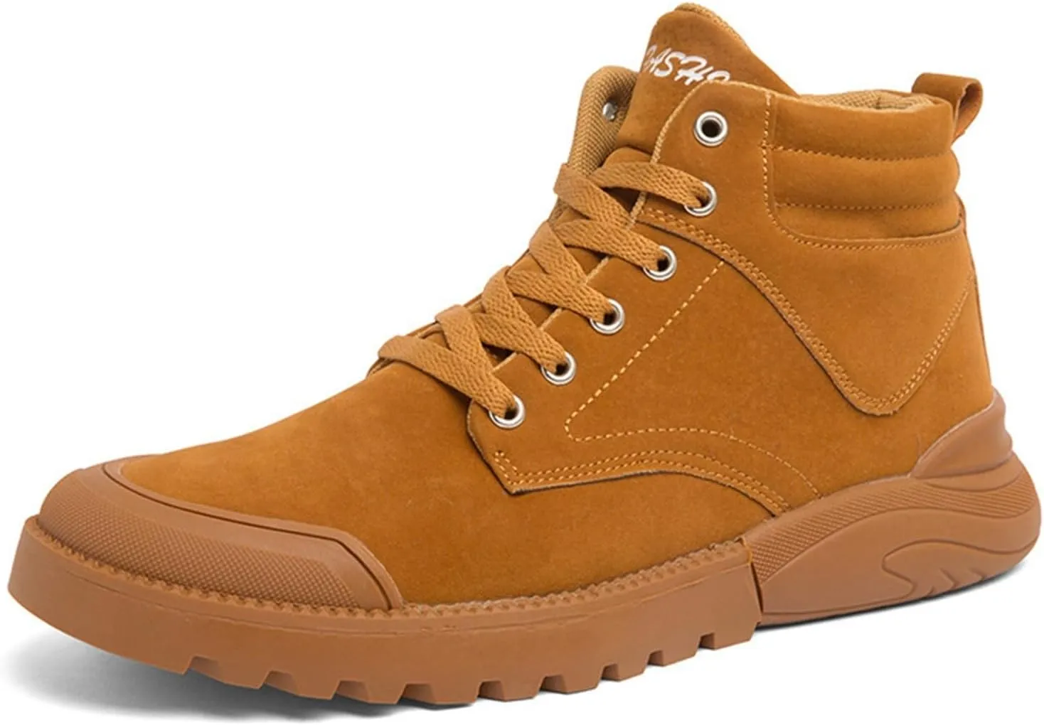 Work Boots for Men Slip On Hiking Sneakers Warm Booties Women Working Shoes Non Steel Toe Waterproof Work Shoes Non-Slip Hike Grounded Footwear